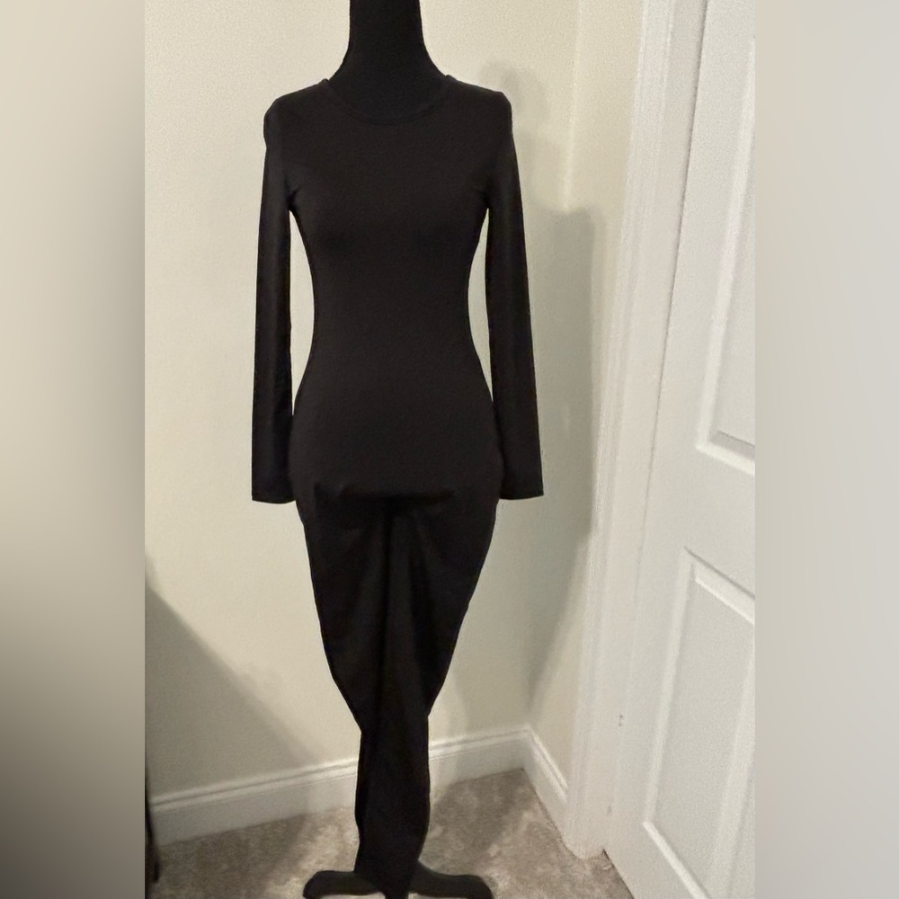Black BODYSUIT Size Small Long Sleeve/Long leg